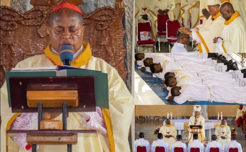 Un cardinal nigérian met en garde les prêtres nouvellement ordonnés contre l'ivresse du pouvoir et la suffisance au Nigeria