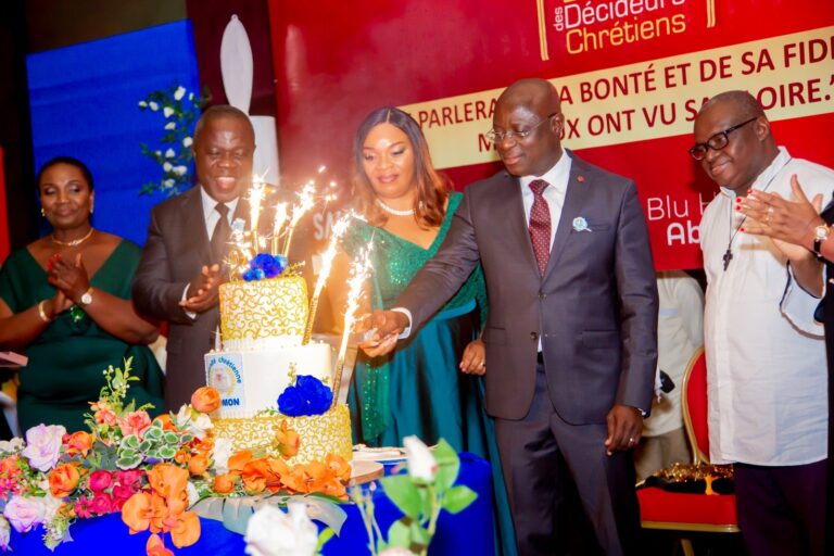 Clôture de la célébration des 25 ans d'existence de la Fraternité Chrétienne Salomon en Côte d'Ivoire