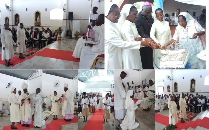 « La consécration à Dieu demande humilité » : Un évêque angolais aux religieuses lors de leur première profession