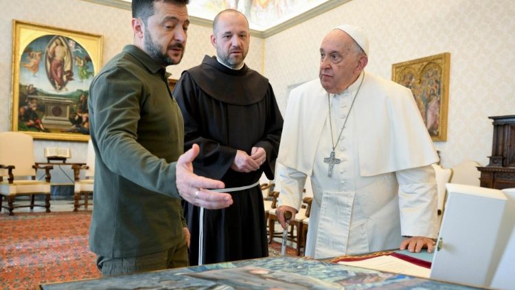 Le président ukrainien reçu pour la troisième fois au Vatican